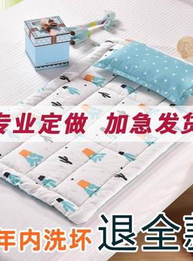 幼儿园床垫学生午睡垫婴儿褥子纯棉儿童天然棉花垫被四季薄