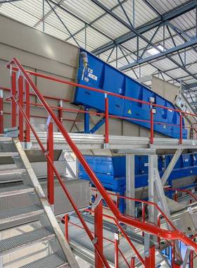 众惠生活垃圾风选机陈腐垃圾果蔬垃圾分拣创合筛分处理设备