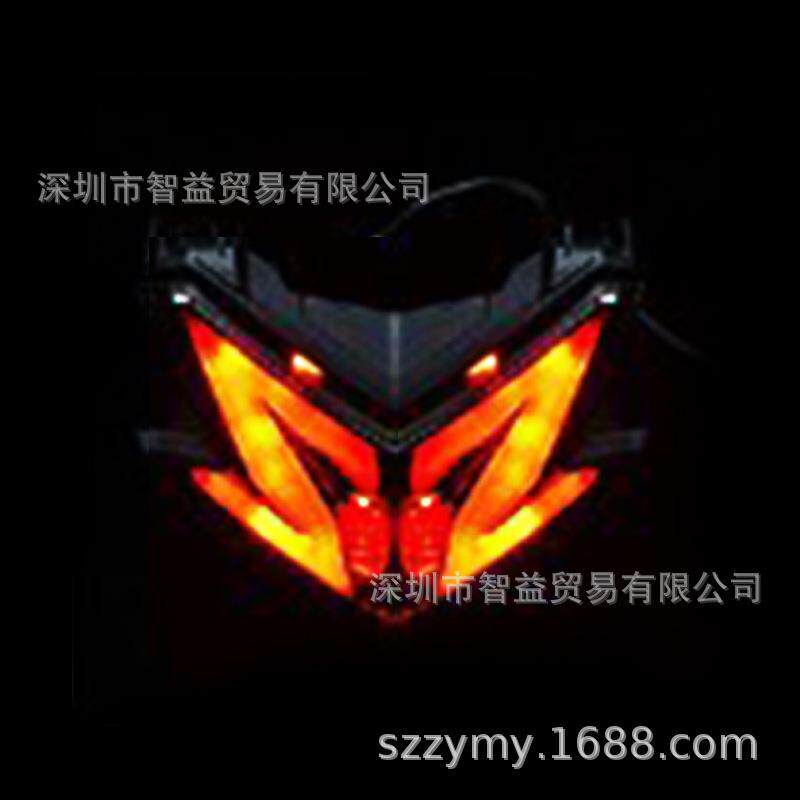 适用于KAWASAKIZ800Z125改装LED冷光款后尾灯刹车转向一体灯