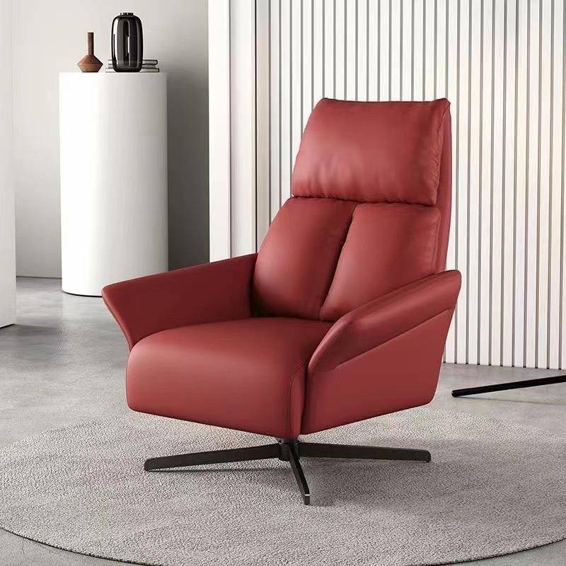 意式极简沙发椅客厅阳台家用设计师多功能旋转休闲椅可躺懒人沙发