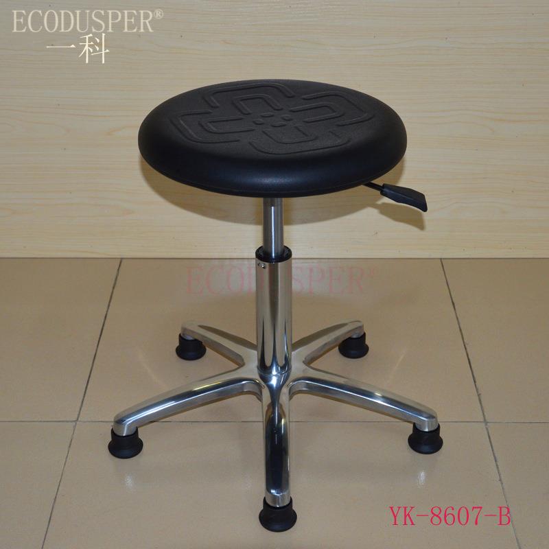 直销防静电PU发泡椅子凳子实验室无尘车间洁净凳椅流水线圆凳