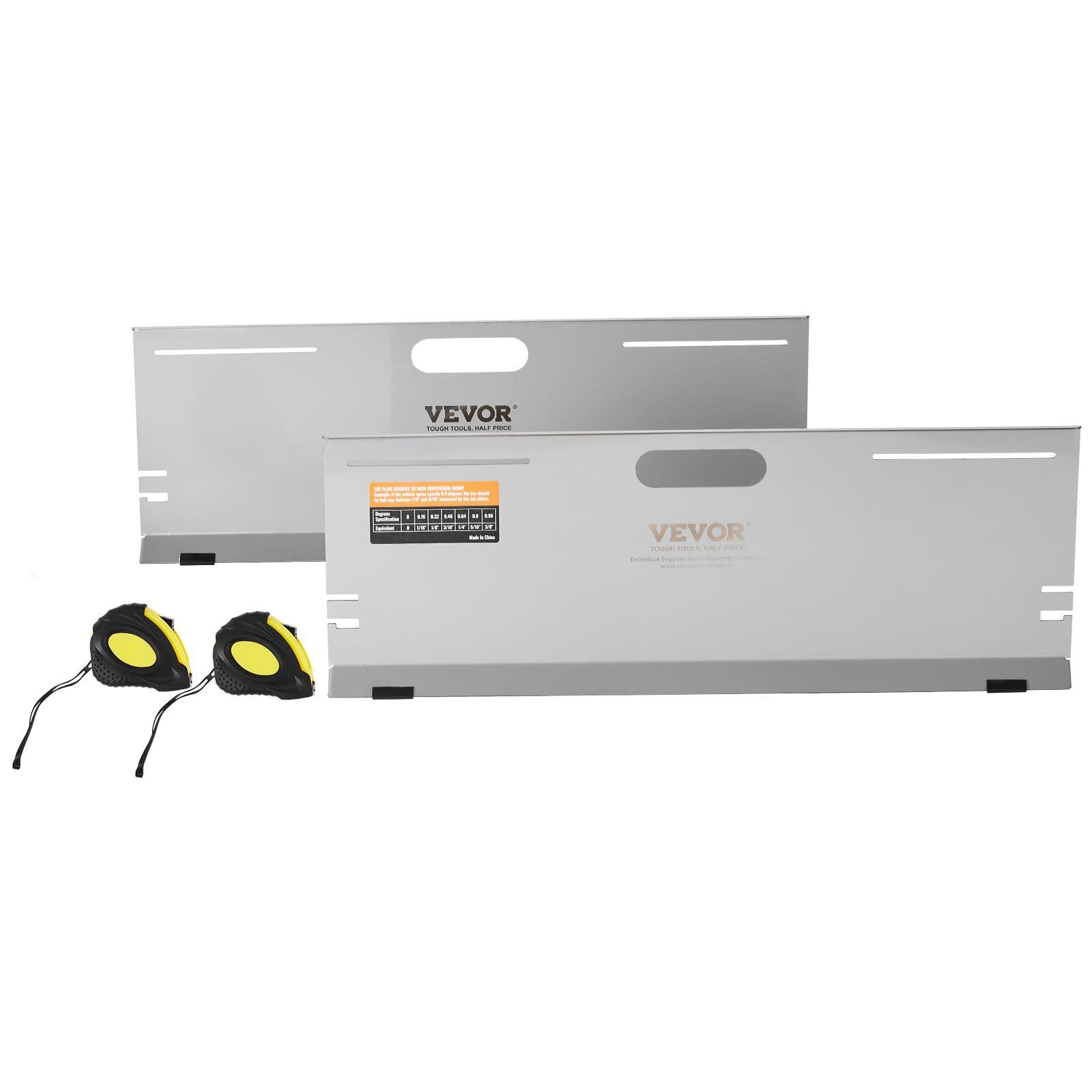 VEVOR车轮定位工具2件套定位工具趾板趾角测量工具板