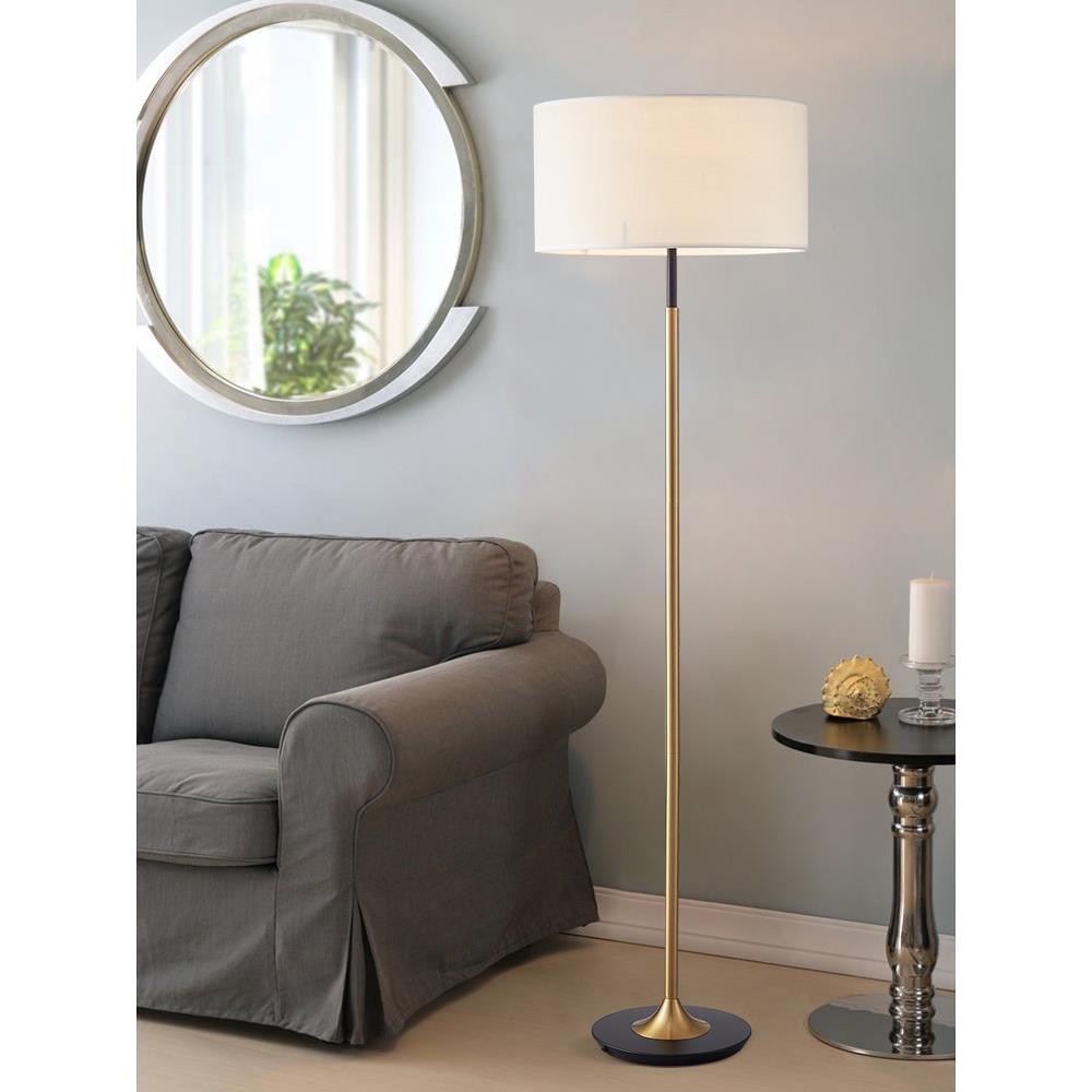 北欧美式简约轻奢落地灯客厅沙发边茶几书房卧室床头创意立式台灯