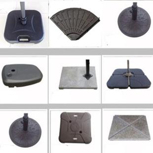 侧边遮阳伞底座注水伞座大理石伞座太阳伞罗马伞香蕉伞压重水箱