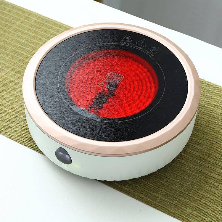 真茗堂新款煮茶电陶炉耐高温玻璃烧水壶电热煲水炉迷你型静音耐热