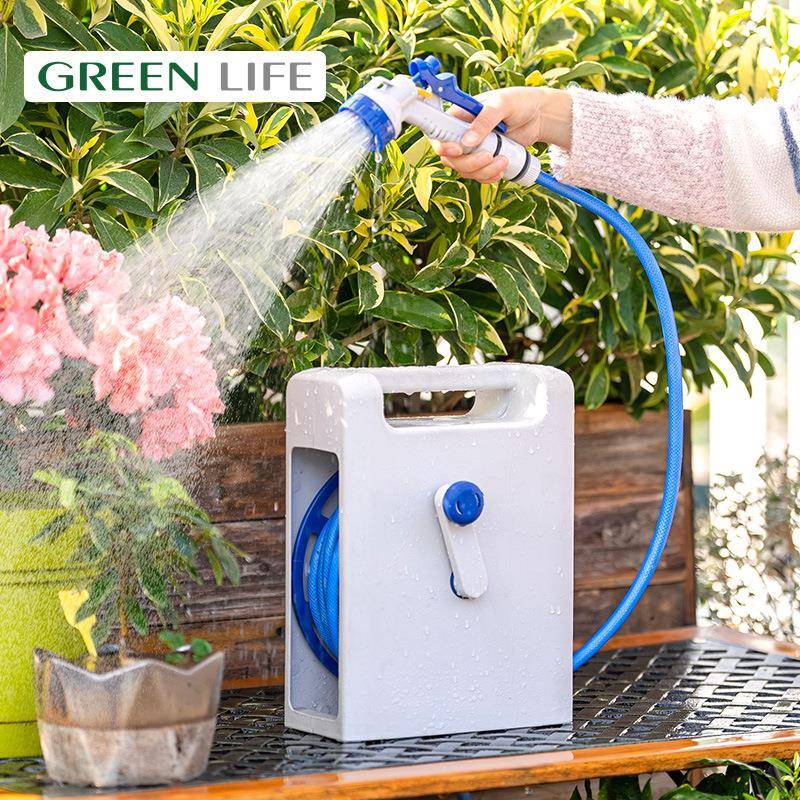 农用收管卷管器院子浇菜花园浇花收纳架卷管器洗车喷枪别墅庭院