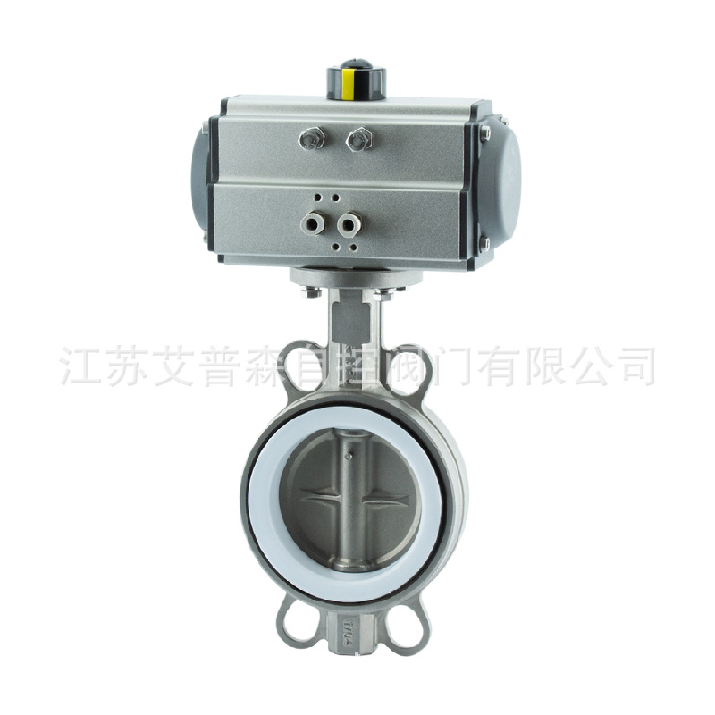 卫生级对夹蝶阀 不锈钢气动卫生级对夹蝶阀D671XP-16P D671XP-25P