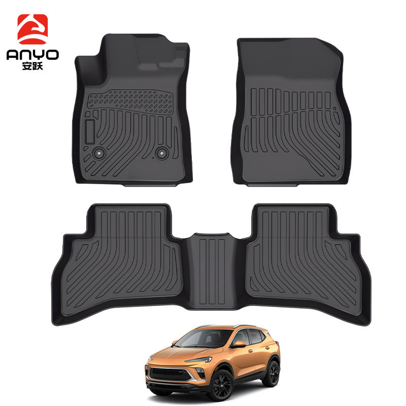 适用于Buick Encore GX AWD 2020-2025 别克专车专用TPE汽车脚垫