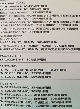 PA -MXD6阻隔性尼龙1002-008黑色 玻纤增强30% 手机 电子电器元件