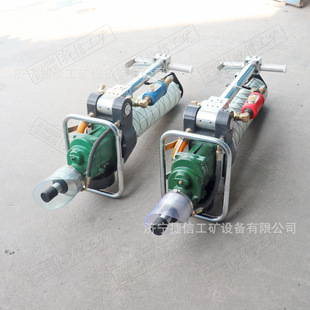 打顶巷道支护回旋式 3.5气动锚杆钻机手持式 锚杆钻机 130 MQT