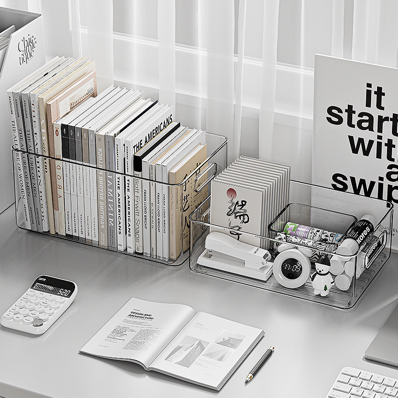 书立桌面收纳盒亚克力透明办公桌收纳箱文具书桌学生整理盒子王之,鲜花速递/花卉仿真/绿植园艺,其它园艺用品,淘宝优惠券,粉丝福利购,淘宝优惠卷