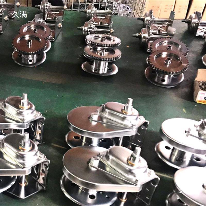 0100771464不锈钢手摇绞盘12030磅自锁手动绞车向污水小型防锈起