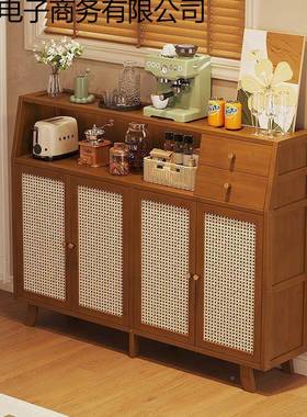 庭客厅餐橱边柜柜家水吧台柜边柜落地置物柜靠墙简易储物柜PMM茶