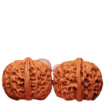 精桃选文核桃手AAA把件四座楼麒麟官帽机刷包玩浆玉寸化核大尺文