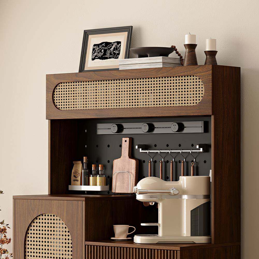 吸尘器高柜收纳木置物柜石头人洗地机器科沃斯扫地机实餐VXC边柜