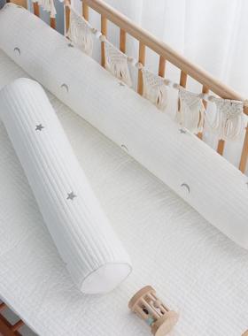 圆儿JC21613圆柱枕塞床缝挡抱枕宝宝防护缓冲床围侧睡靠枕夹腿安