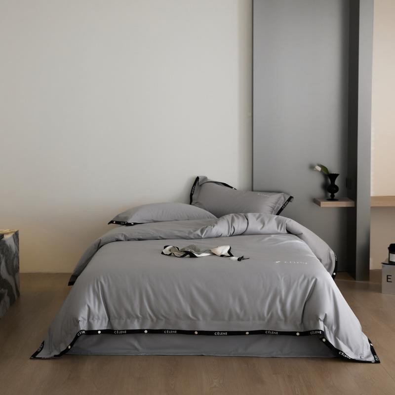 新款100套刺支四件全棉澳工棉绣023四件套1.5/1.8床上用品厂直销