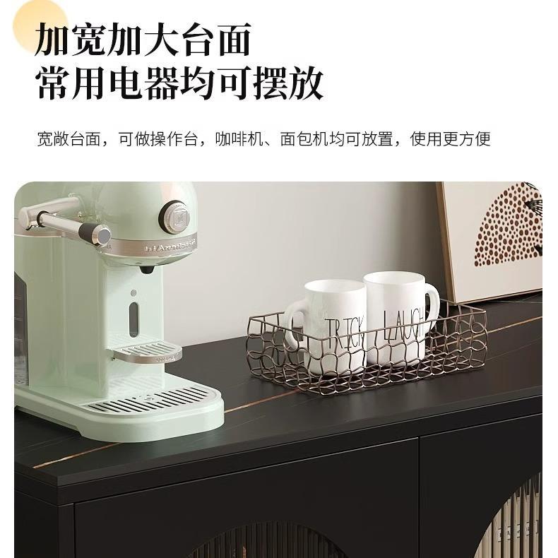 餐边柜斗柜多功OUK茶能水柜客厅轻奢家用厨收纳储物柜子房台吧柜