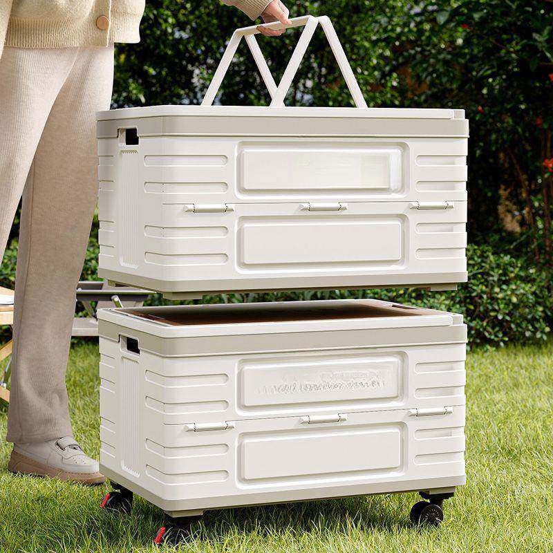 户外露营带轮车载后可备箱摆摊JMA折拉杆箱摆箱地摊可叠箱子坐收