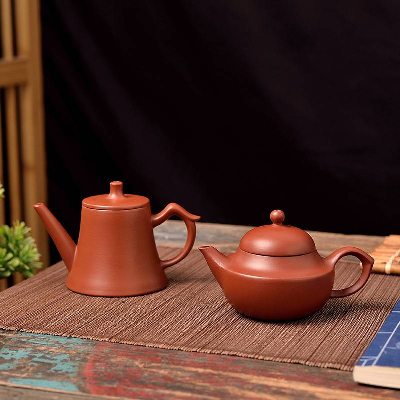 手工大口壶潮州大师手拉壶控水冲泡茶壶水平壶梨壶大小号茶器冲罐