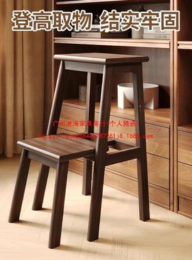 木梯凳家用可抽拉登高梯子爬凳子两用多功能置实厨房稳物步IEA梯