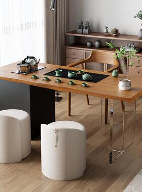 茶几客20TME25新款家用台实木茶桌椅组合小户型阳一茶具茶台厅体