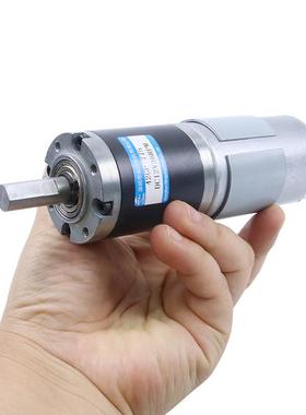 行星齿轮直流减速电机12v24v微型42G马P慢-775可MY42GP-7调低大扭