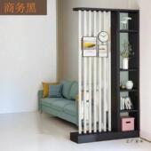 门玄关柜隔屏风客厅双面现代简约入户断进铁艺置物架沙382隔断一