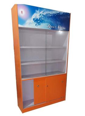 超市烟酒便烟利店草橘终LNL端展示新款龙橙色红背柜高立真组合烟