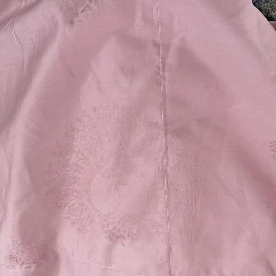 羽绒被壳双层双边立衬纯棉被壳被套 80支棉防钻绒被壳半成品