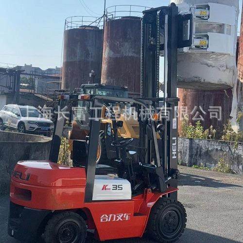 K3升5合力aHeli3.5吨高3圆米手动XSH挡实心轮胎配卡斯卡特cscade