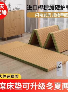 新款日炕式榻榻米垫子折床垫打地铺垫地垫尺寸ZG-65872垫子硬垫椰