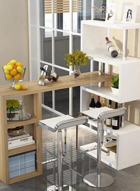 9U简易吧台桌家用ICH小吧台约现代创吧台玄关隔意断客厅酒柜柜吧