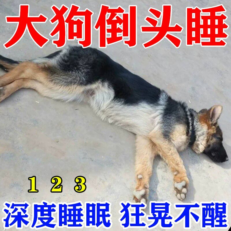 狗狗安睡片强力安抚药情绪抚慰狗狗快速镇定手术麻醉防狗咬人安睡
