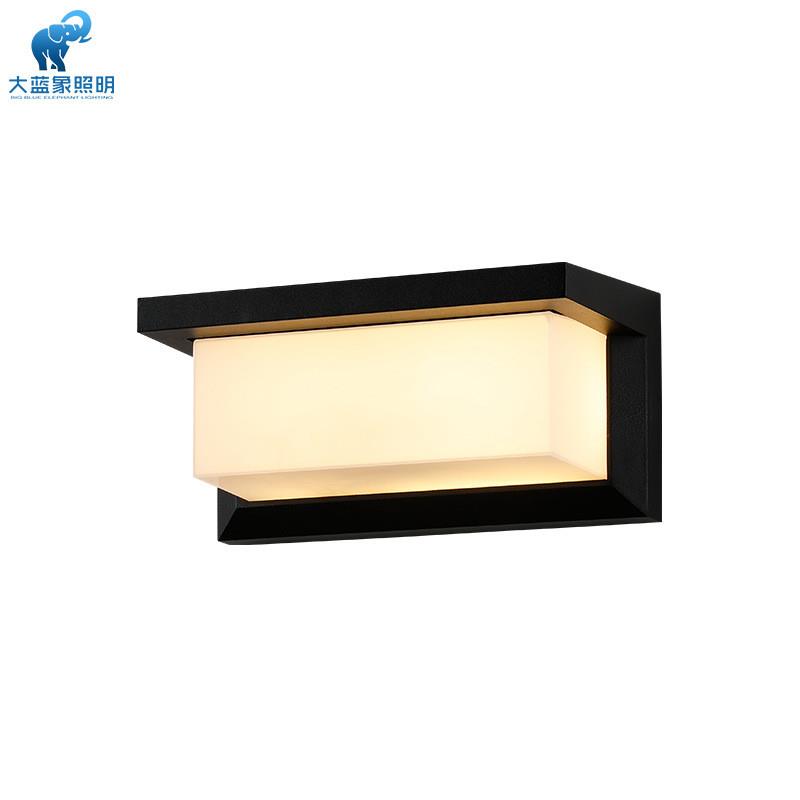 适配跨境工厂直销室外壁挂灯 IP65庭院小区户外走廊过道背景墙LED