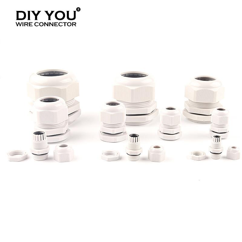 适配塑料PG7/9/11/13.5/16/21/29/36/42尼龙电缆防水接头固定葛格