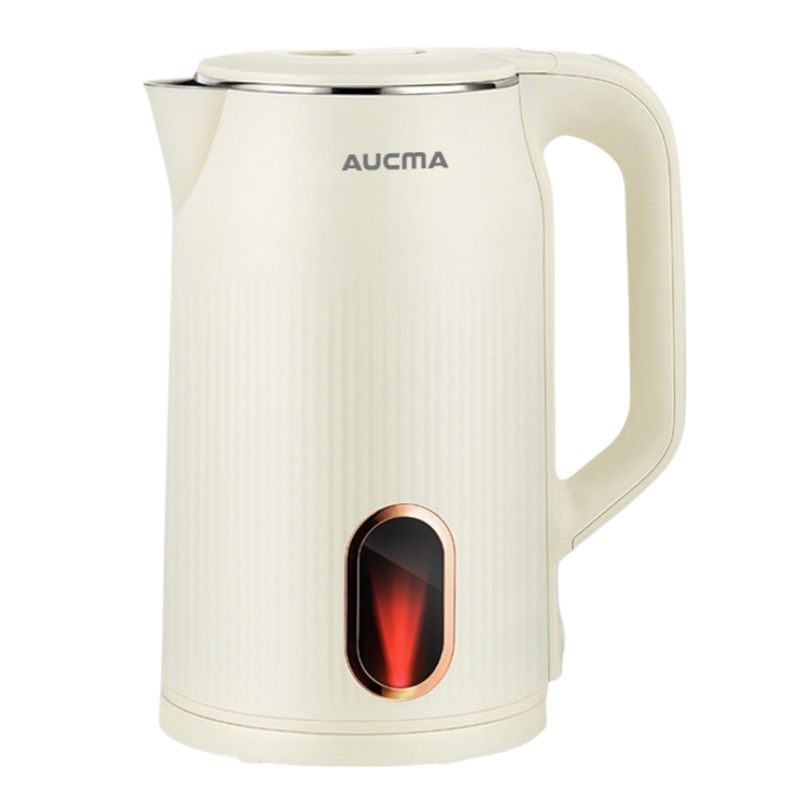 澳柯玛电热水壶家用3升大容量304不锈钢烧水壶保温全自动2025新款