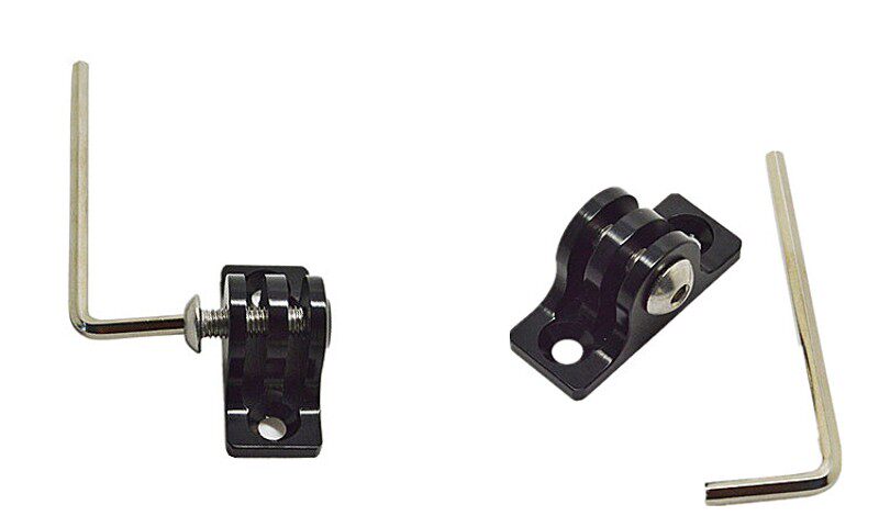 适合GOPRO山狗运动相机平面固定支架墙壁木板螺丝安装配件金属