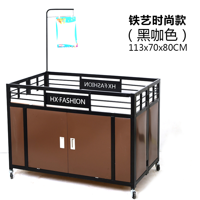 加厚超市促销台堆头展示架折x叠花车甩货车商场促销车摆摊车货架