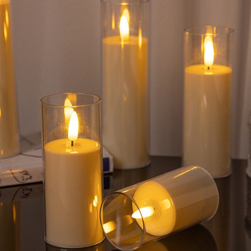 led蜡烛灯酒店生日求婚表白装饰道具氛围灯音乐会塑料彷真蜡烛