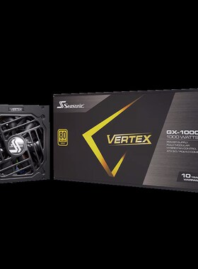海韵FOUCS/锋睿850/1000/1200/1300/1600W/TX/PX全模组ATX3.1电源
