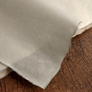 云肌麻纸岩彩画专用宣纸云龙皮宣安徽泾县皮纸四尺六尺毛笔书法专