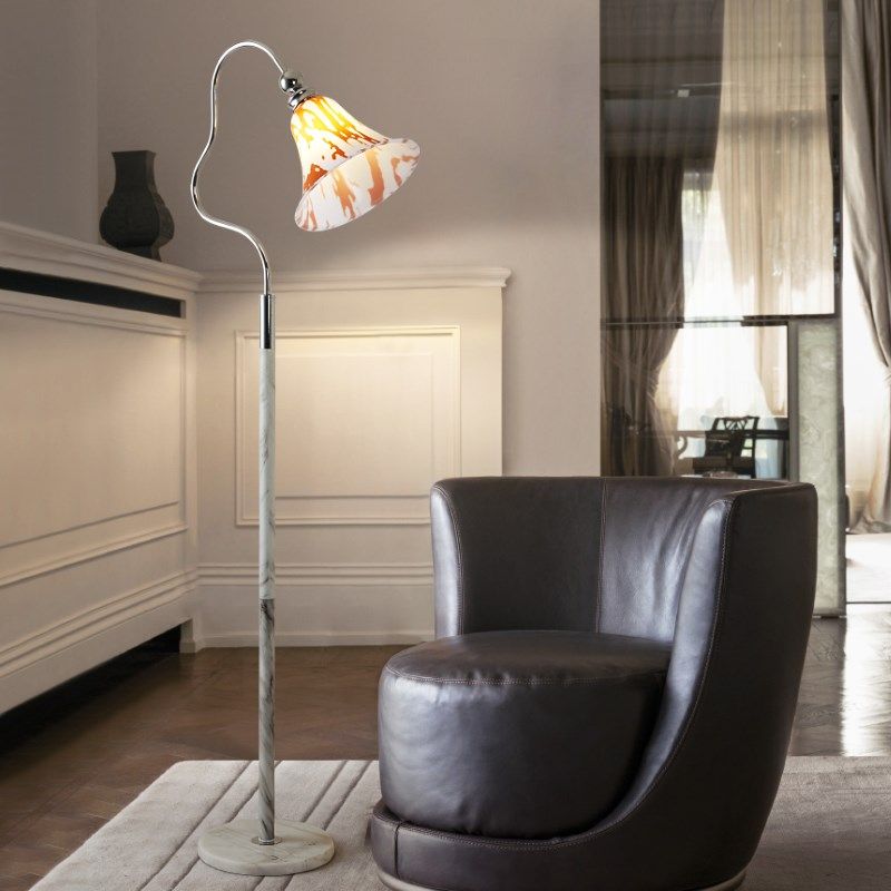 2025新款客厅落地灯沙发旁高级感法式装饰灯轻奢氛围卧室立式台灯