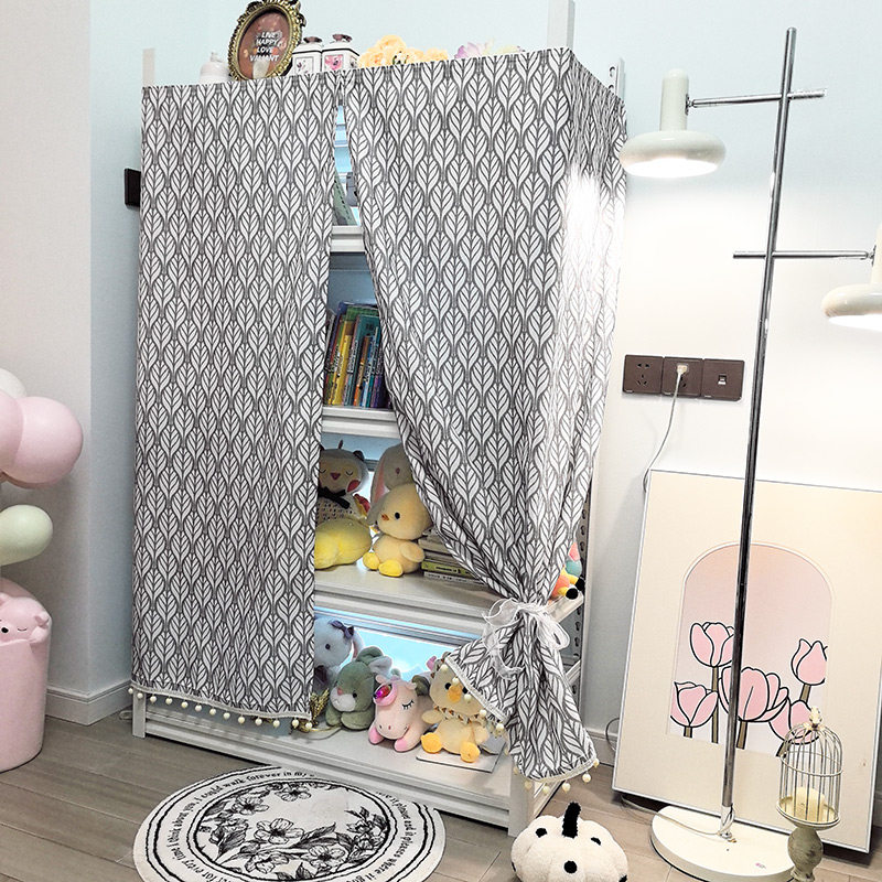 钢架小窗帘折叠隔断帘墙面遮丑装饰帘挂布鞋架遮挡帘门帘半帘子,居家布艺,成品窗帘,淘宝优惠券,粉丝福利购,淘宝优惠卷