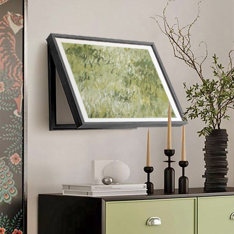 奶油中古风电表箱装饰画客厅配电箱遮挡饭厅壁画多媒体开关盒挂画,家居饰品,现代装饰画,淘宝优惠券,粉丝福利购,淘宝优惠卷