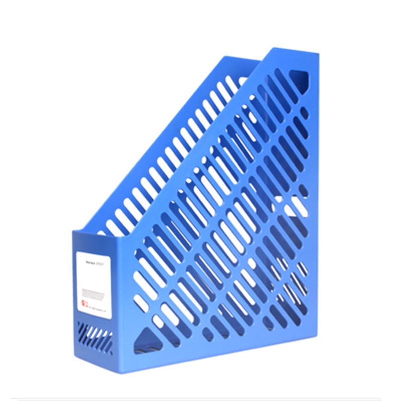 单联文件框办公用品文件栏桌面资料收纳筐塑料收纳加厚文件架办公