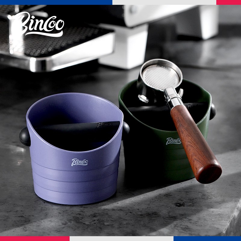 咖啡渣桶家用意式咖啡机敲渣桶吧台压粉渣盒接废渣收纳工具敲粉桶