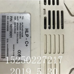 海利普变频器HLPC+0D7523B 0.75KW 220V 拆机 质量好 现货