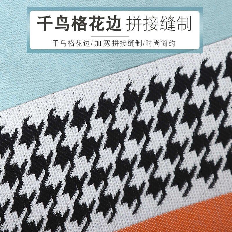 新款简约现代ins餐桌椅子套罩防猫抓家用连体坐垫一体高级轻奢风