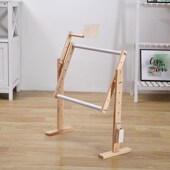 十字绣辅助工具绣架绣框架台式 架子绣花专用家用刺绣小型实木支架